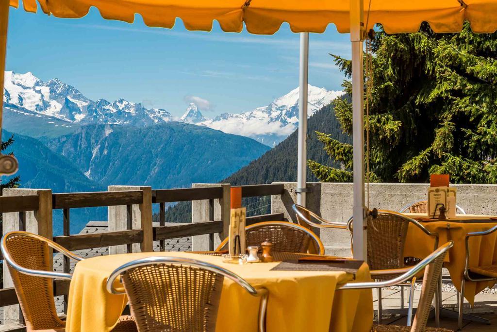 Swiss Chalet-Style Hotel Walliser Spycher Riederalp Buitenkant foto