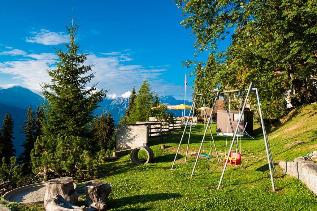 Swiss Chalet-Style Hotel Walliser Spycher Riederalp Buitenkant foto